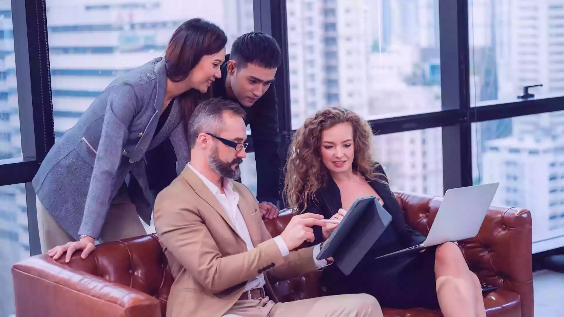 A marketing team is using Cinema8's interactive video tools to collect feedback from their audience through the use of in-video polls.
