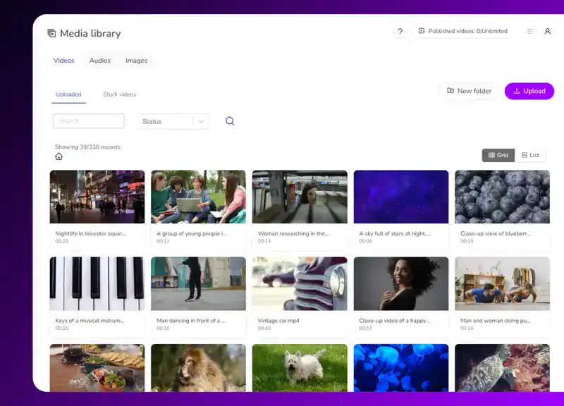 A communications consultancy has used Cinema8's video hosting platform to build a comprehensive video library.