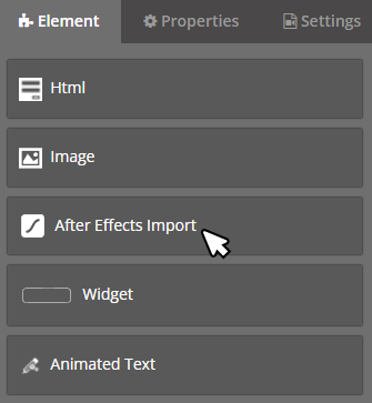 How To Use After Effect Import Element
