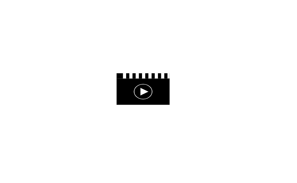 Video clipper animated icon