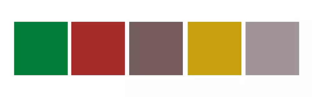 color theory earth tones palette