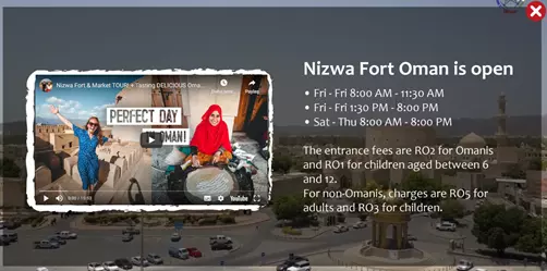 Cinema8 Blog - Nizwa Fort Interactive Video - What It Can Do? 1